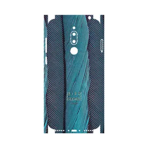 MAHOOT Turquoise feathers-FullSkin Cover Sticker for Meizu M6T