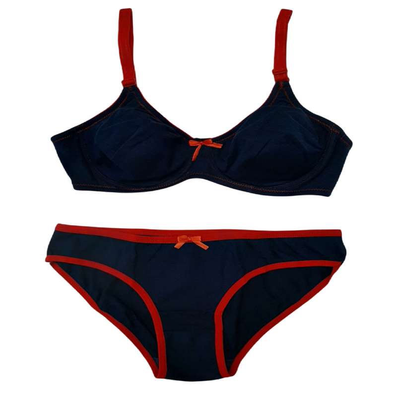 ست شورت و سوتین زنانه ایزابلا مدل نخی پرسی دولایه