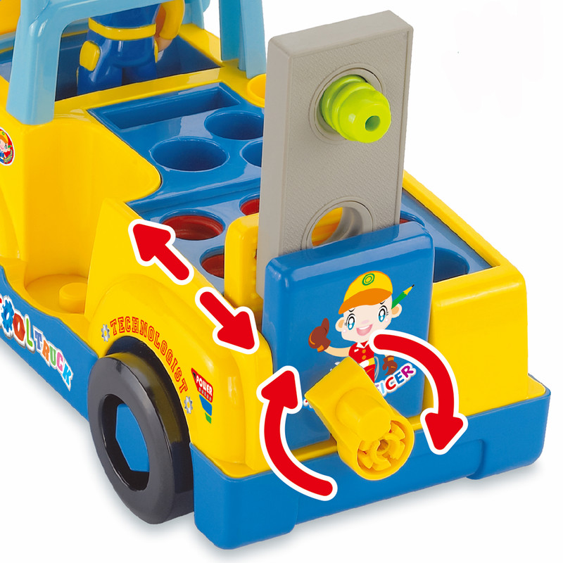 بازی آموزشی هولا مدل Tool Truck 789
