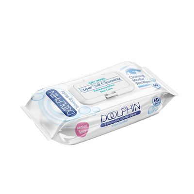 نقد و بررسی دستمال مرطوب پاک کننده آرایش دلفین مدل 001 بسته 60 عددی توسط خریداران