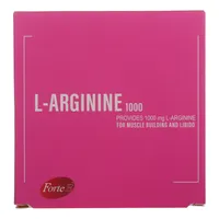 ویال ال آرژینین 1000 میلی گرم با طعم پرتقال فورت ای - بسته 10 عددی
