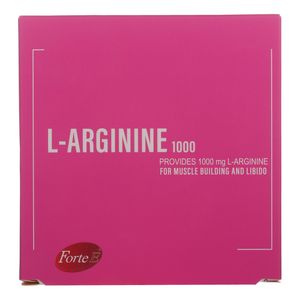 ویال ال آرژینین 1000 میلی گرم با طعم پرتقال فورت ای - بسته 10 عددی
