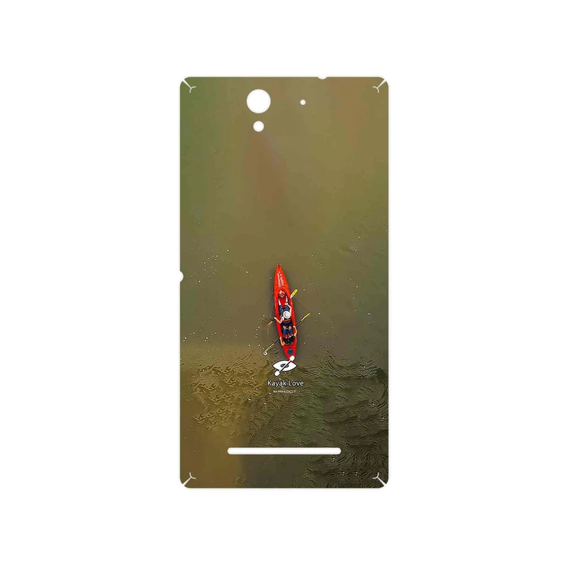 برچسب پوششی ماهوت مدل Kayak مناسب برای گوشی موبایل سونی Xperia C3 Dual