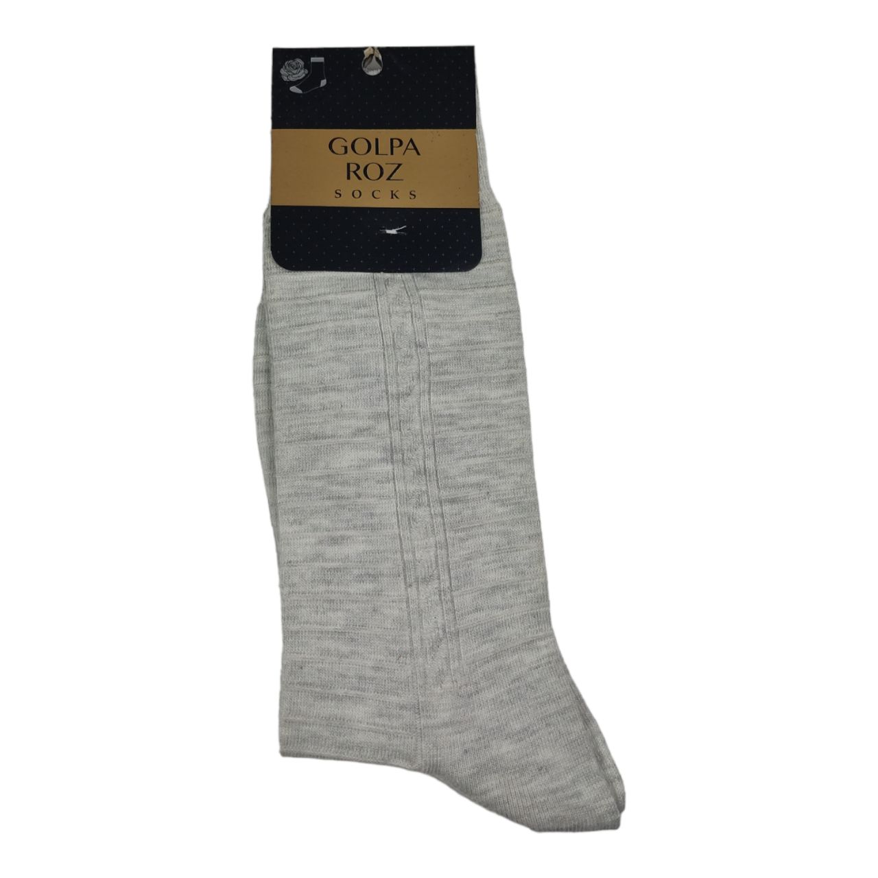 جوراب ساق بلند مردانه گلپا رز مدل نانو عطری