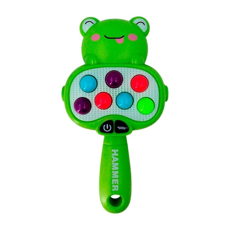 اسباب بازی موزیکال مدل کوبه چکشی طرح غورباقه