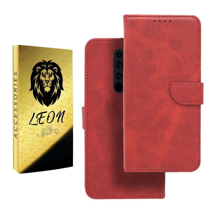 کیف کلاسوری لئون مدل Khoshi Yo مناسب برای گوشی موبایل شیائومی Redmi Note 8 Pro