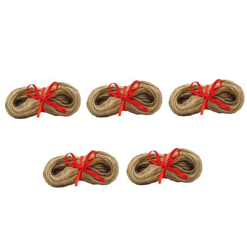 نخ کنفی مدل 1001 طول 10 متر مجموعه 5 عددی