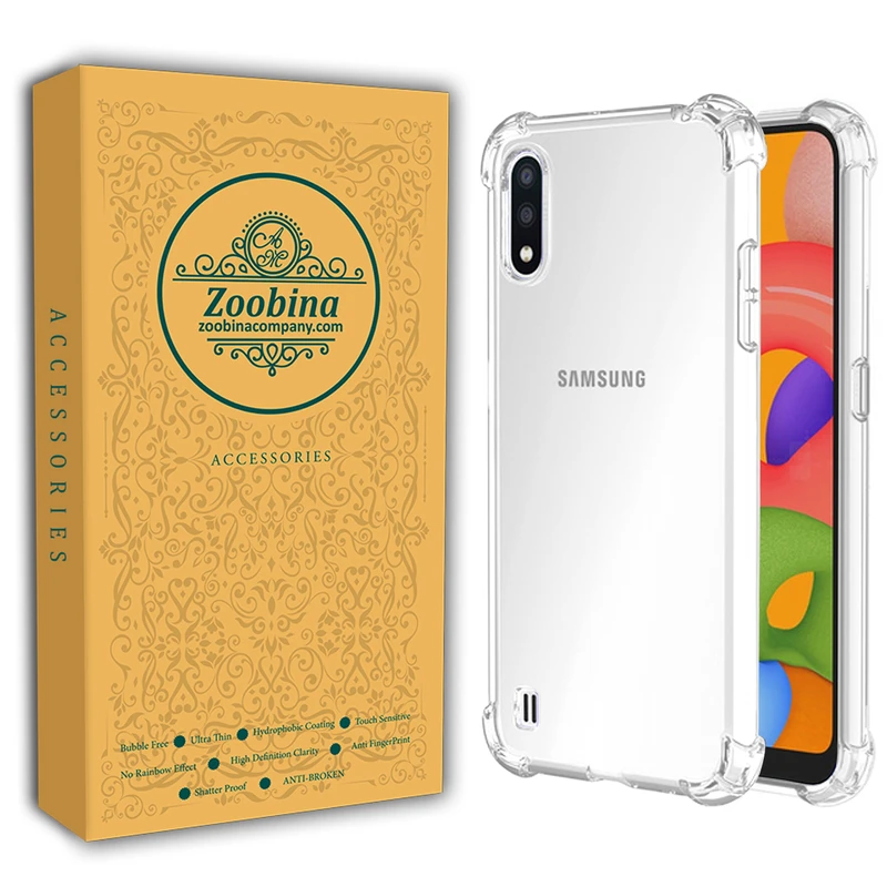کاور زوبینا مدل COLORLESS مناسب برای گوشی موبایل سامسونگ Galaxy A10