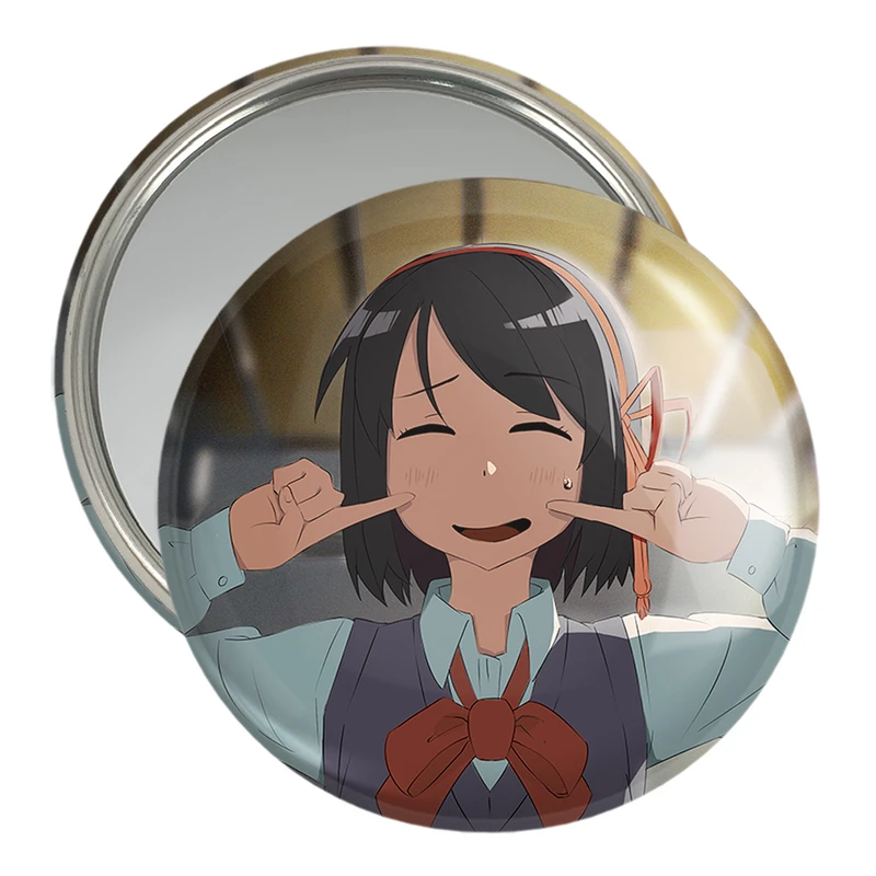 آینه جیبی خندالو مدل میتسویا میامیزو انیمه یورنیم Your Name  کد 16284