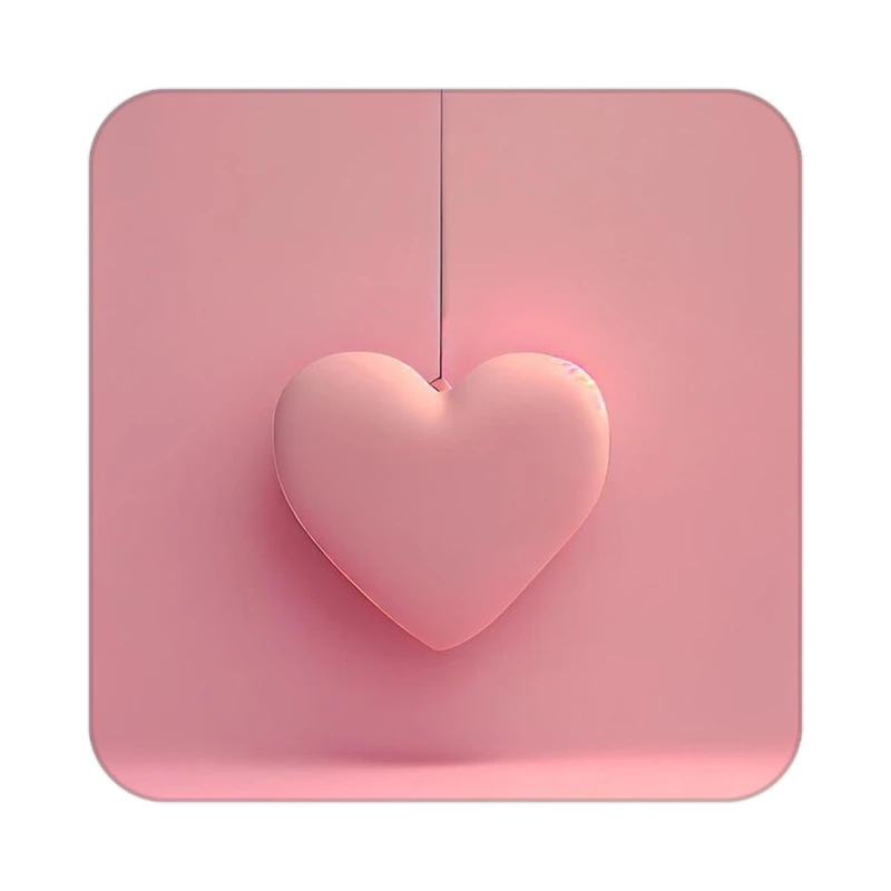 زیر لیوانی کاکتی طرح عاشقانه مدل mp36363