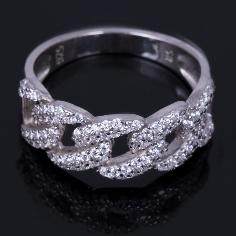 انگشتر نقره زنانه مدل GTA-223