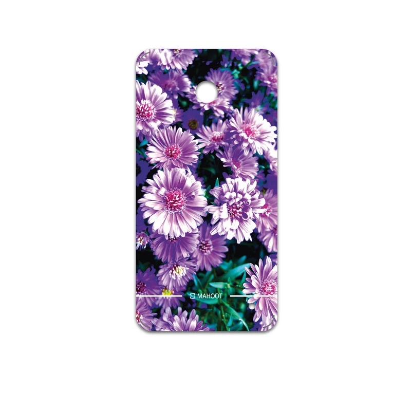 برچسب پوششی ماهوت مدل Purple-Flower مناسب برای گوشی موبایل نوکیا Lumia 630