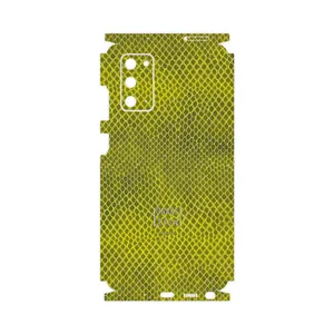 MAHOOT Yellow Snake Skin-FullSkin Cover Sticker for Samsung Galaxy Note 20