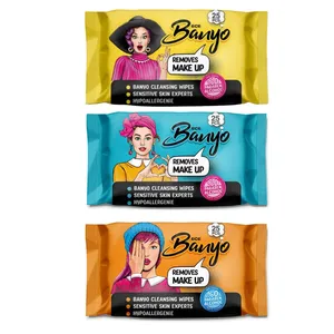 دستمال مرطوب بانیو مدل 001 مجموعه 3 عددی