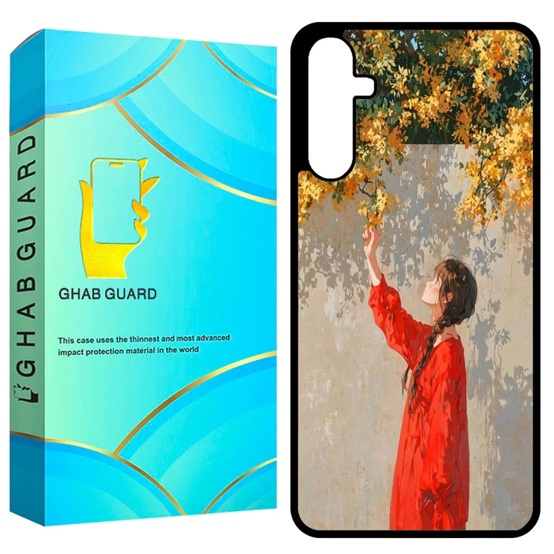 کاور قاب گارد طرح دختر مدل GCHPA14 مناسب برای گوشی موبایل سامسونگ Galaxy A14 4G / A14 5G / M14 5G