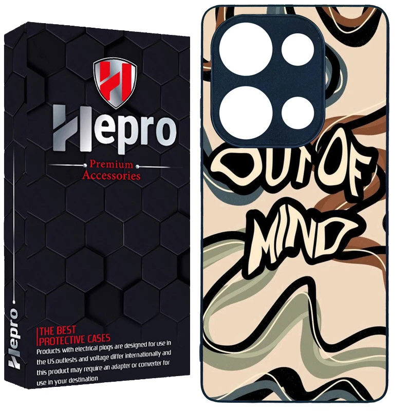 کاور هپرو طرح فانتزی مدل TPU مناسب برای گوشی موبایل شیائومی REDMI NOTE 13 PRO 4G