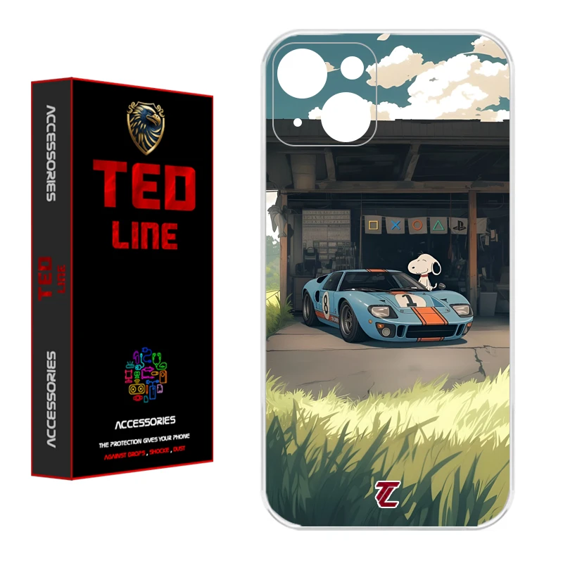 کاور تدلاین طرح اسنوپی کد 1160 مناسب برای گوشی موبایل اپل Iphone 13 / 14