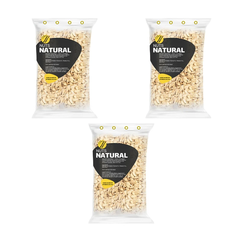 تخمه کدو گوشتی گلپر نچرال - 500 گرم بسته 3 عددی 