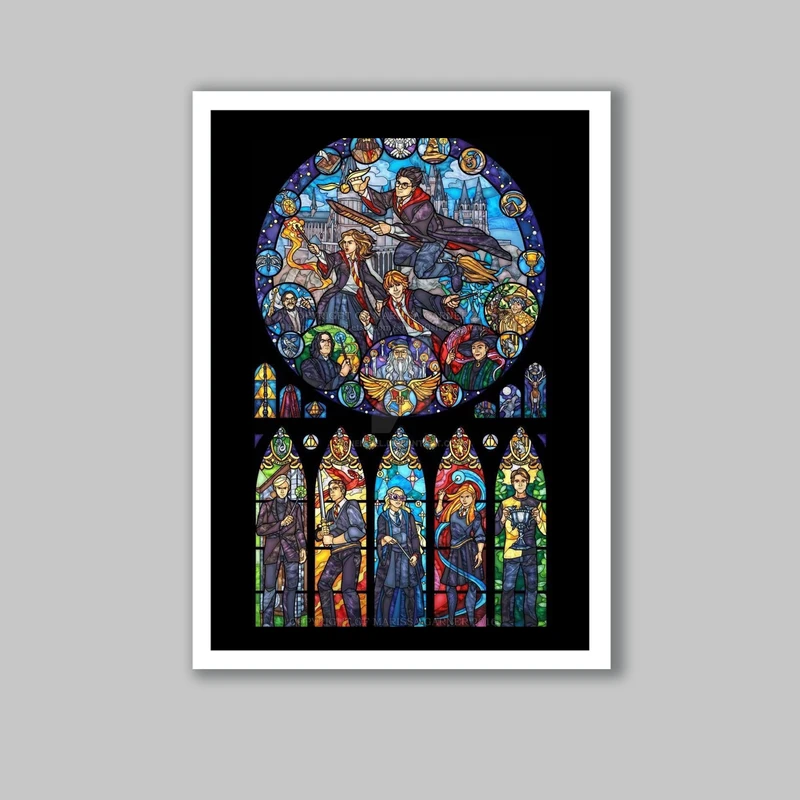 تابلو لیلیان طرح هری پاتر کد LA-G11432