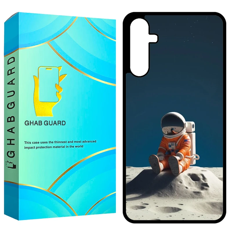 کاور قاب گارد طرح فضانورد مدل GCHPA24 مناسب برای گوشی موبایل سامسونگ Galaxy A24 4G