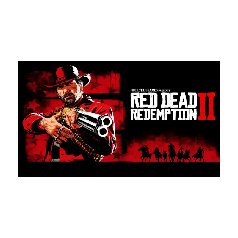 برچسب پلی استیشن 2 مدل اسلیم طرح RedDead 2