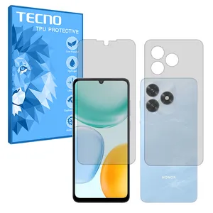 Tecno Resistant model matte screen protector suitable for Honor X5c Plus Mobile phone along with the back protector