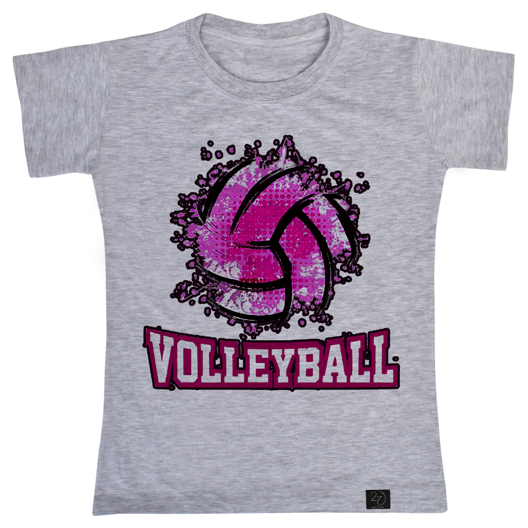 تی شرت دخترانه 27 مدل والیبال کد V128