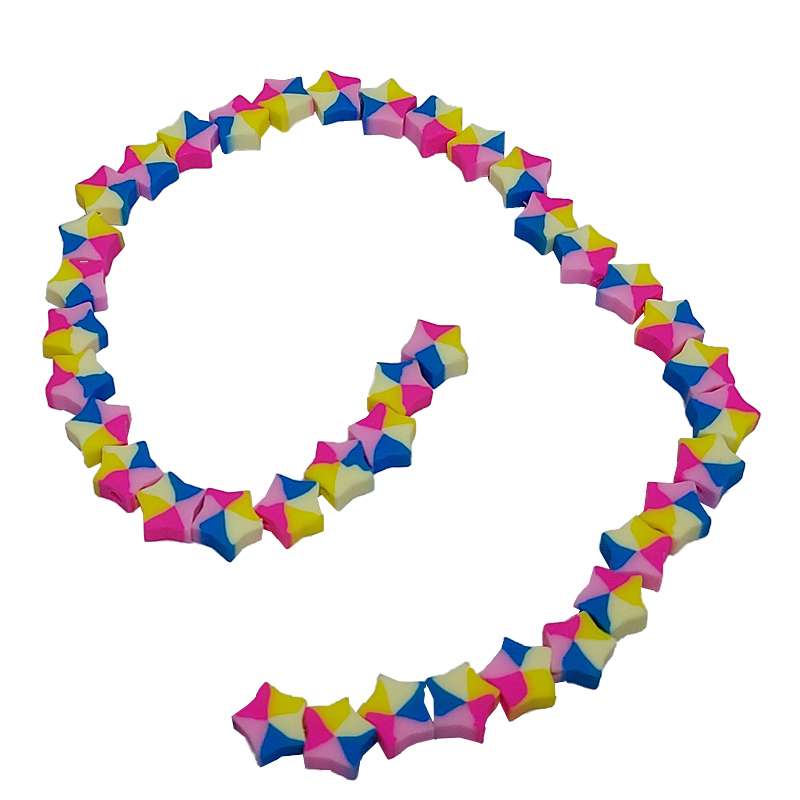 مهره دستبند مدل fimo_setare بسته 25 عددی