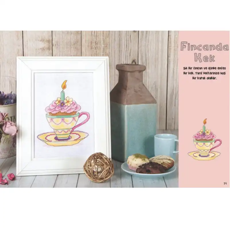 الگو گلدوزی طرح کودکانه مدل Kanavice مجموعه 50 عددی