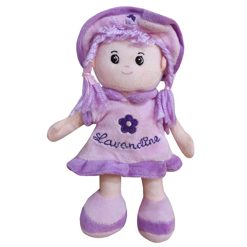 عروسک طرح دختر بچه مدل Rag Doll کد 634 ارتفاع 20 سانتی متر