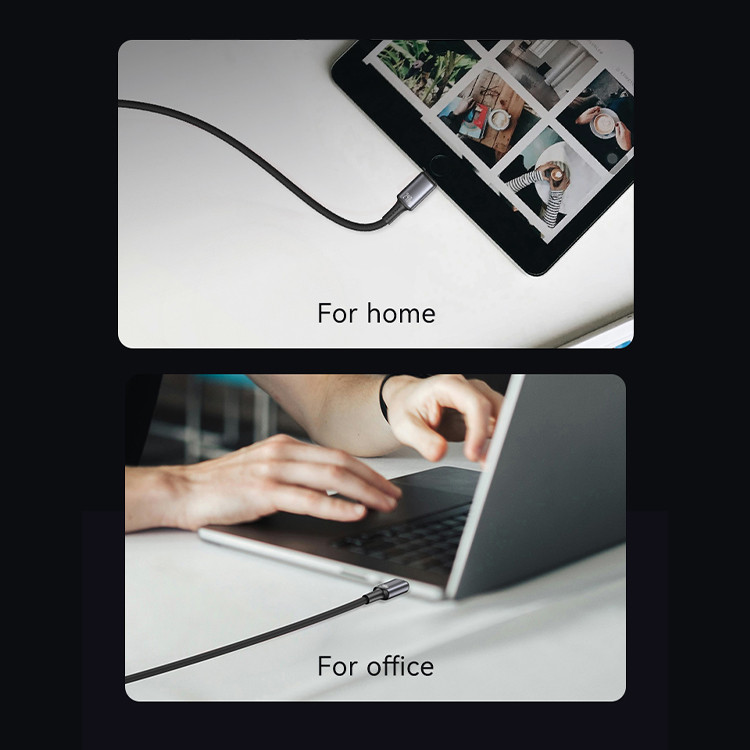 کابل تبدیل USB-C به USB-C یوسمز مدل SJ751-240W طول 1.2 متر