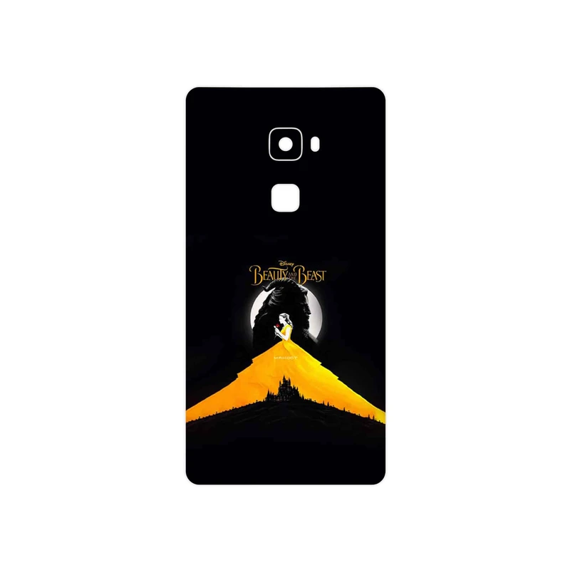 برچسب پوششی ماهوت مدل Beauty and the Beast مناسب برای گوشی موبایل هوآوی Mate S