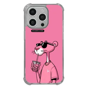 AKAM AMC-WTA15PRO-PINK PANTHER12 Cover For Apple iPhone 15 Pro