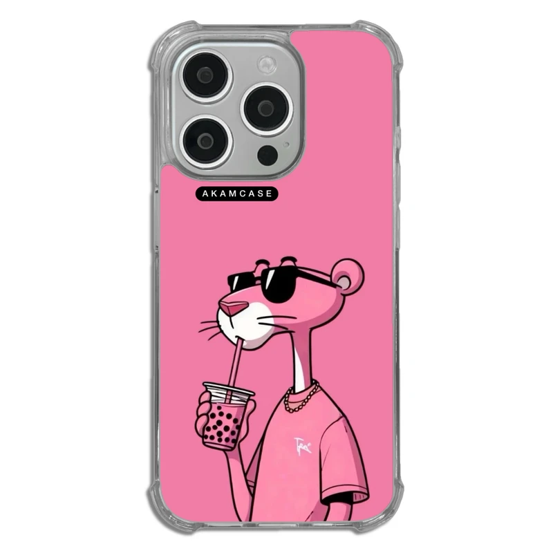 کاور آکام مدل AMC-WTA15PRO-PINK PANTHER12 مناسب برای گوشی موبایل اپل iPhone 15 Pro