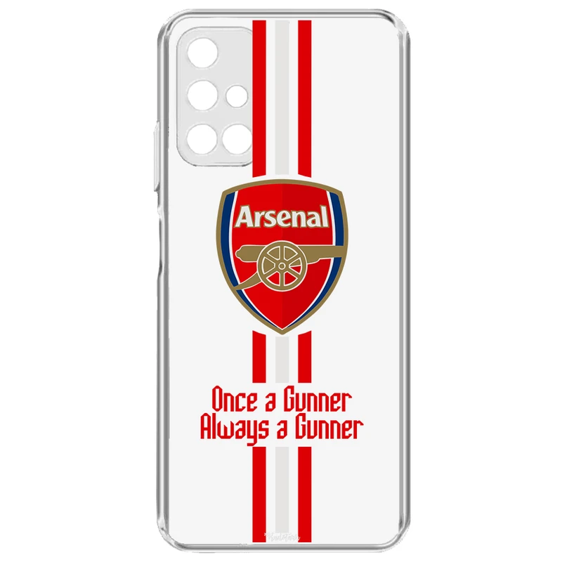 کاور طرح Arsenal مناسب برای گوشی موبایل سامسونگ Galaxy A71 
