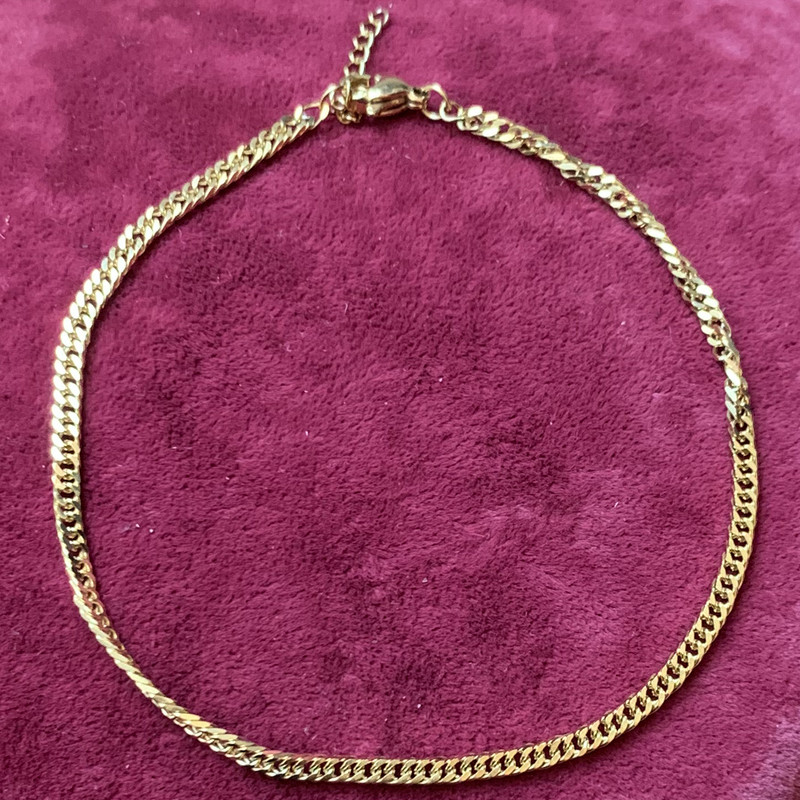 پابند زنانه مدل زنجیری کد 435 پابند زنانه مدل زنجیری کد 435