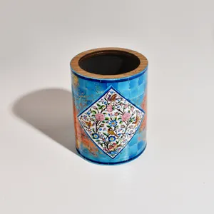 قلمدان رومیزی مدل دکوپاژ فرهنگ  JGH24