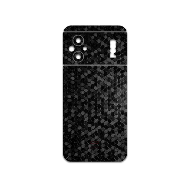 برچسب پوششی ماهوت مدل Honey-Comb-Circle مناسب برای گوشی موبایل شیائومی Poco M5