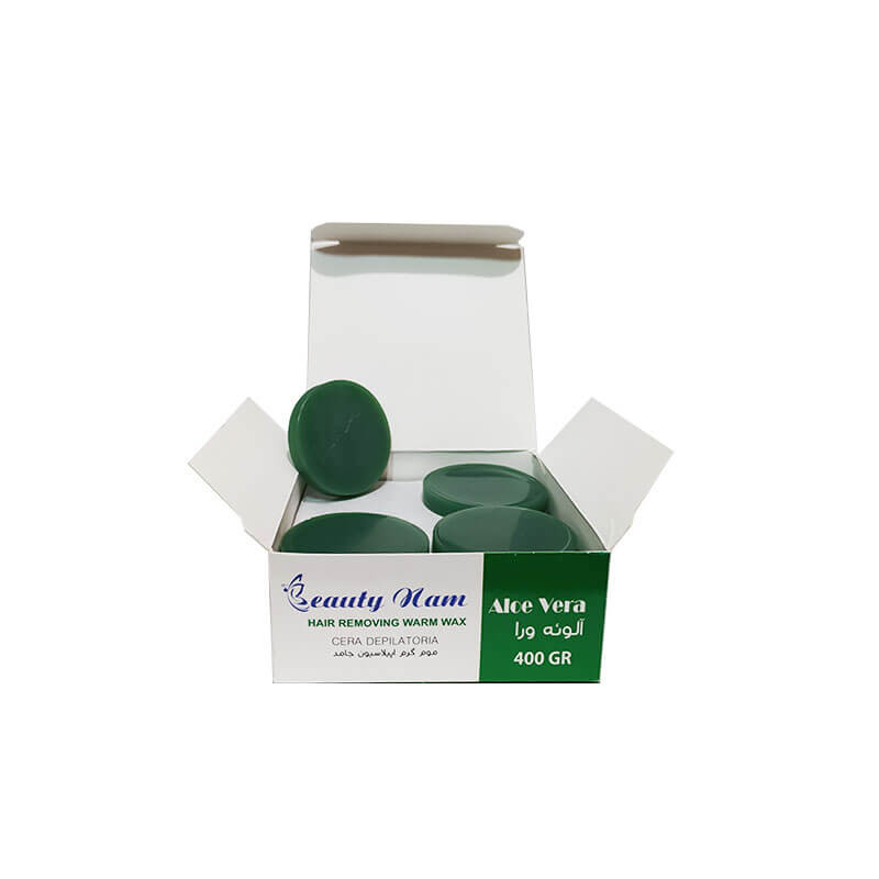 وکس موبر بیوتی نام مدل آلوئه ورا وزن 400 گرم