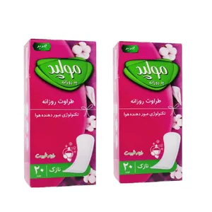 پد روزانه مولپد مدل A02 بسته 2 عددی