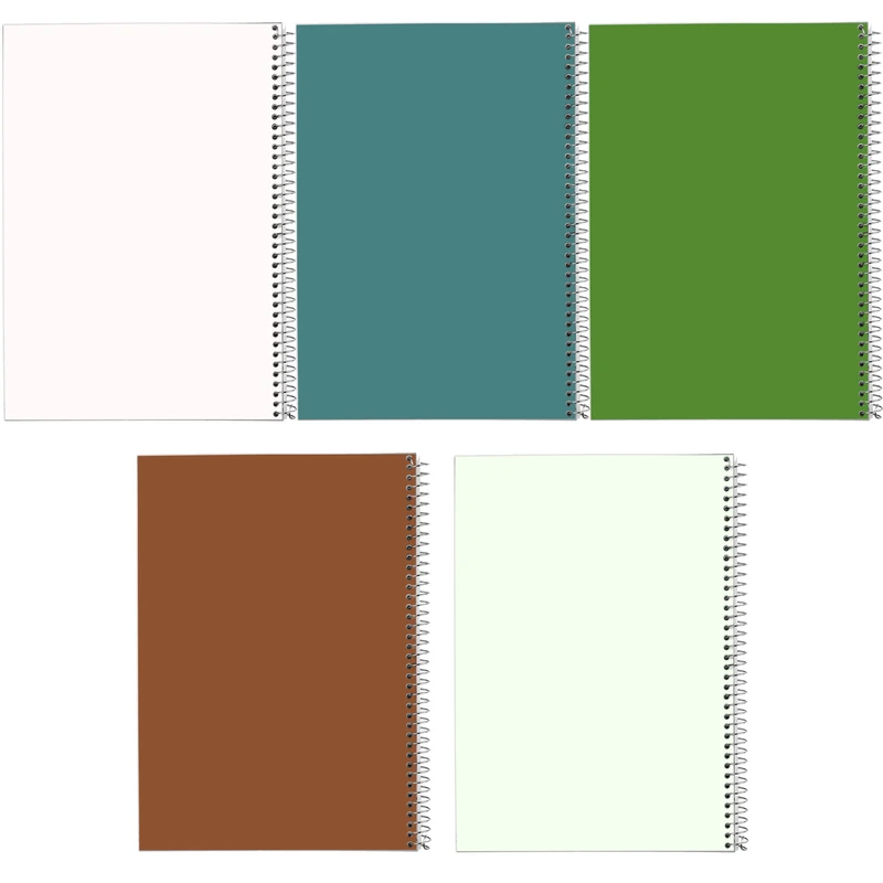 دفتر مشق 50 برگ مدوپد طرح ساده کد BD10020 مجموعه 5 عددی