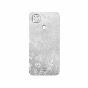 MAHOOT Silver-Wildflower Cover Sticker for Xiaomi Poco C31