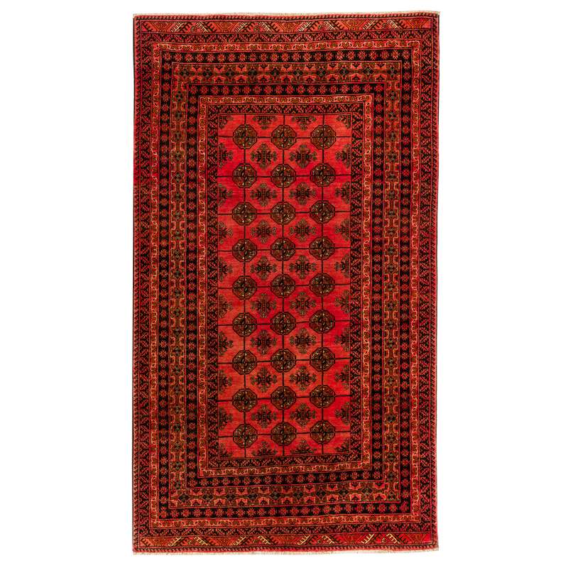 فرش دستبافت سه متری مدل نقشه بلوچ  کد 33.1844