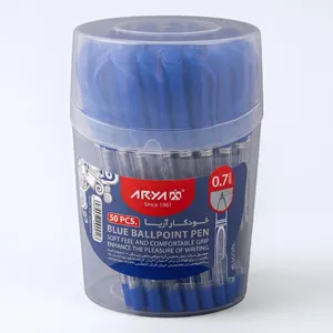 خودکار 0.7 میلی متری آریا مدل ballpoint بسته 50 عددی