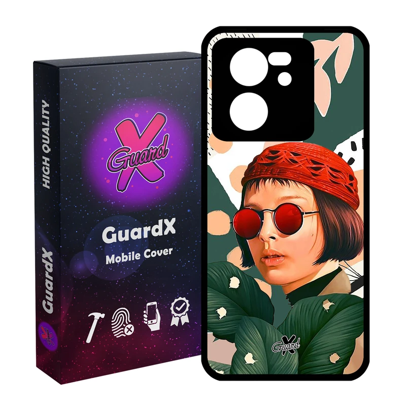 کاور گارد ایکس طرح ماتیلدا مدل Glass10341 مناسب برای گوشی موبایل شیائومی 13T/13T Pro/Redmi K60 Ultra