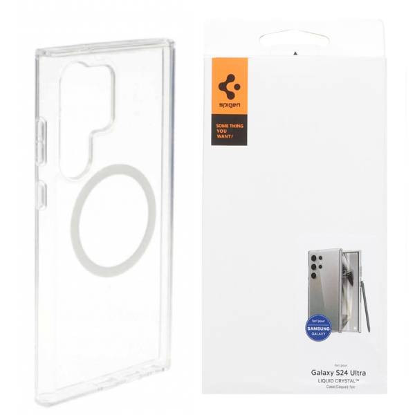 کاور اسپیگن مدل Ultra Hybrid OneTap Metal Ring MagFit مناسب برای گوشی موبایل سامسونگ Galaxy S24 Ultra