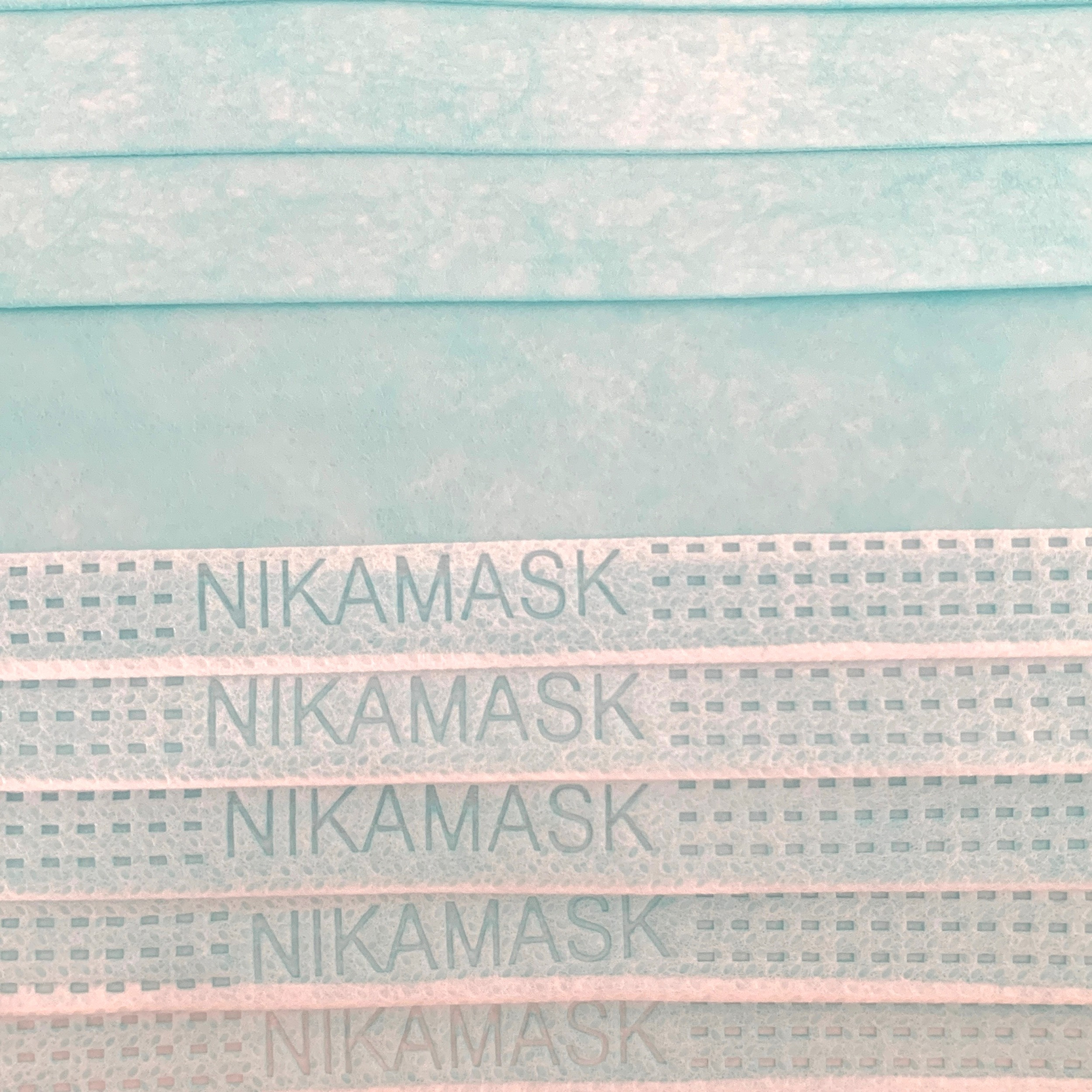 ماسک تنفسی نیکا مدل ملت بلون دار سه لایه 3P-1400G بسته 50 عددی