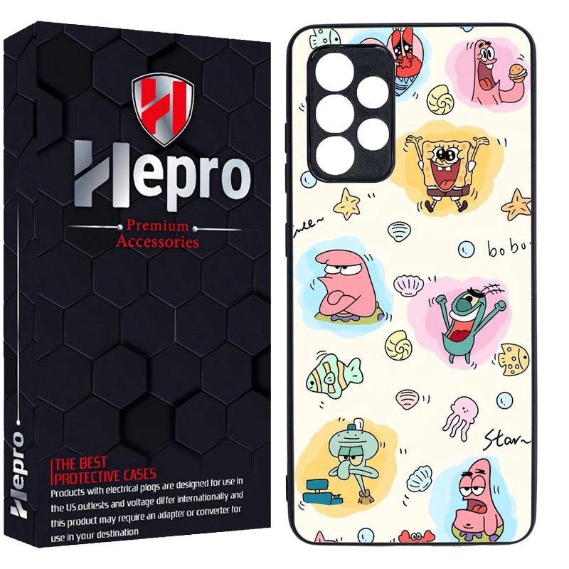 کاور هپرو طرح فانتزی مدل TPU مناسب برای گوشی موبایل سامسونگ Galaxy A72