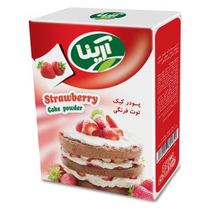 نقد و بررسی پودر کیک توت فرنگی آرینا - 500 گرم توسط خریداران