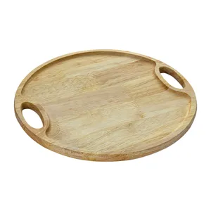 سینی مدل چوبی گرد